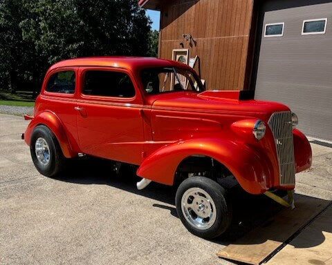 Tamco Paint ShockTop Orange in 1937 Chevrolet