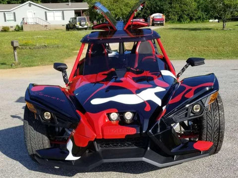 Tamco Audi Misano Red Basecoat in Polaris Slingshot