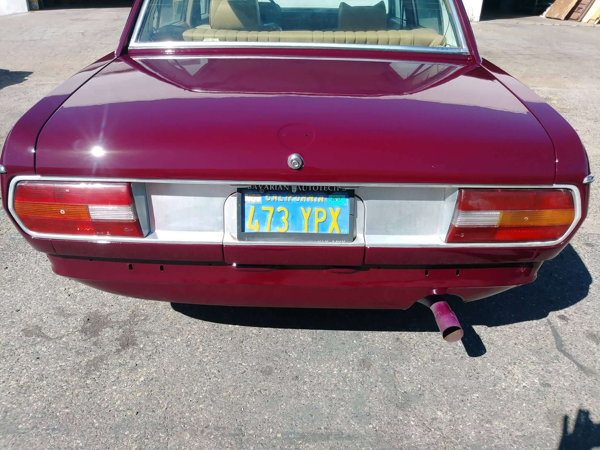 Tamco Paint BMW Malaga on 1971 BMW Bavaria