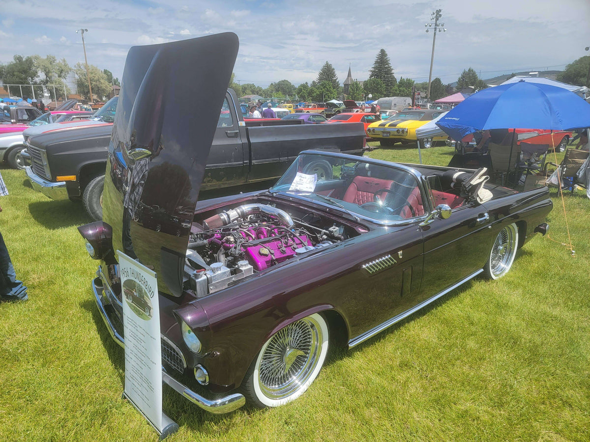 Tamco Paint Bruised Rose Candy Pearl on Ford Thunderbird