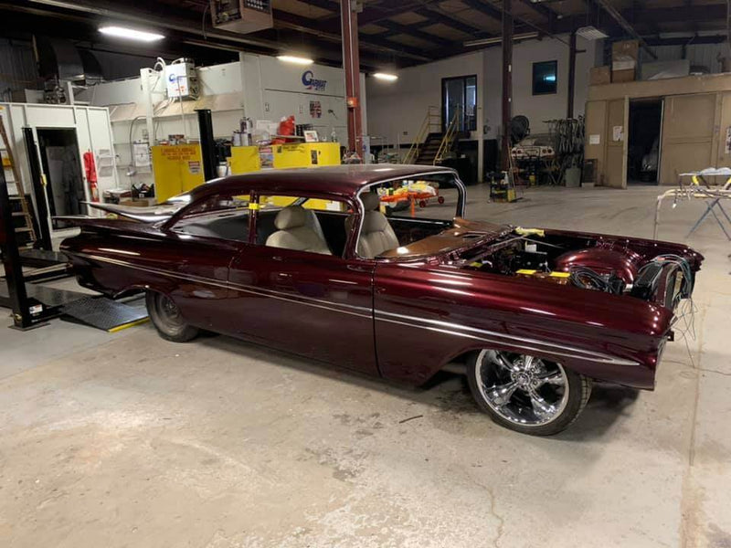 Tamco Paint Burgundy Velvet in 1959 Chevrolet Impala