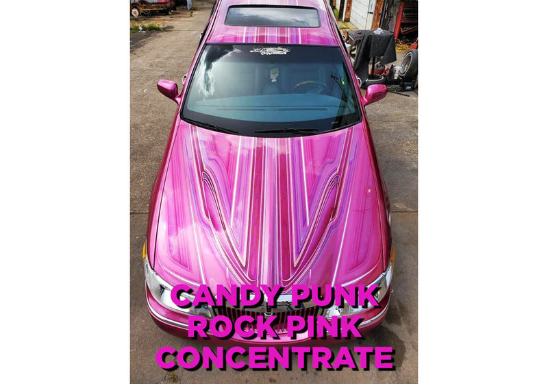 CANDY PUNK ROCK PINK CONCENTRATE PROJECT PHOTOS