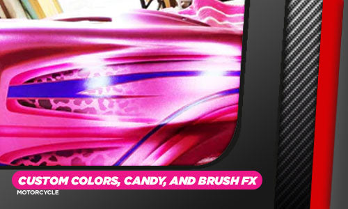 CUSTOM COLORS, CANDY, AND BRUSH FX  | MOTORCYCLE | MIKE ROYAL