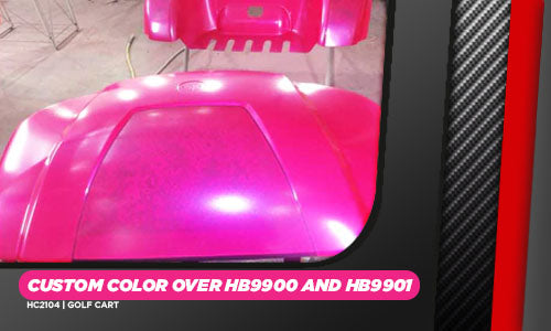 CUSTOM COLOR OVER HB9900 AND HB9901 | HC2104 | GOLF CART