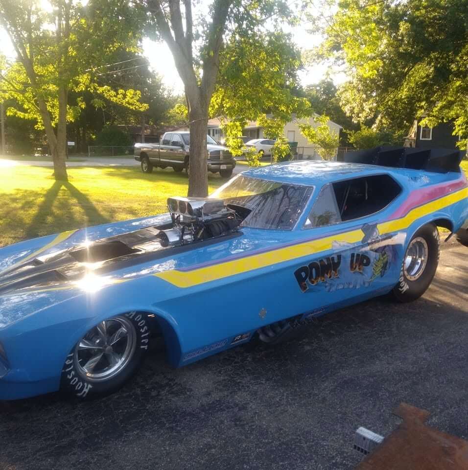 Tamco Paint Custom Color on Ford Mustang Nostalgia Nitro