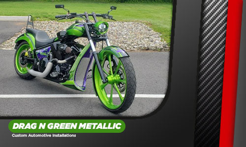 DRAG N GREEN METALLIC PROJECT PHOTOS
