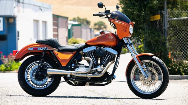 SHOCKTOP ORANGE | CHRISTOPHER MCGRANE| HARLEY DAVIDSON FXR