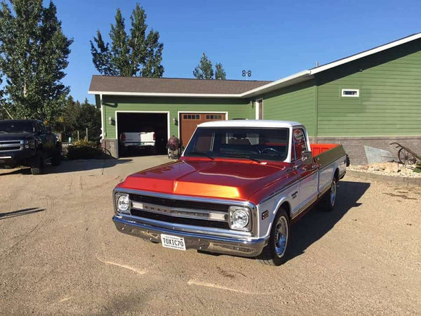 Tamco Paint Toxic Sunburst in 1961 Chevrolet Apache & Maverick X3