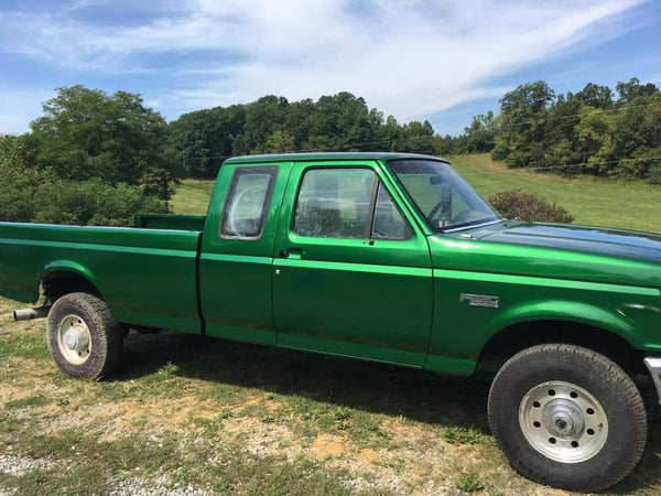 Tamco Paint Shamrock Green in Ford F-150
