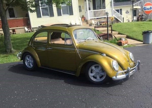 Tamco Paint Chrysler Rescue Green Metallic in 1961 Volkswagen Beetle