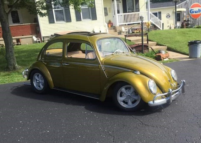 Tamco Paint Chrysler Rescue Green Metallic in 1961 Volkswagen Beetle