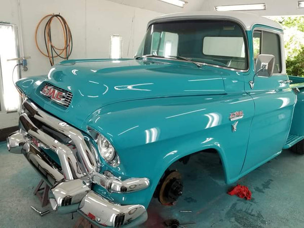 Tamco Paint Regal Turquoise in 1955 Chevy