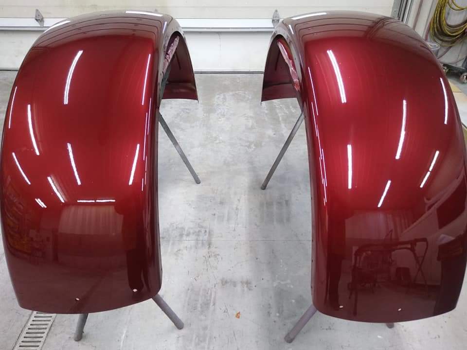 Tamco Paint GM Limited Addiction Red OEM in Motorcycle Fenders