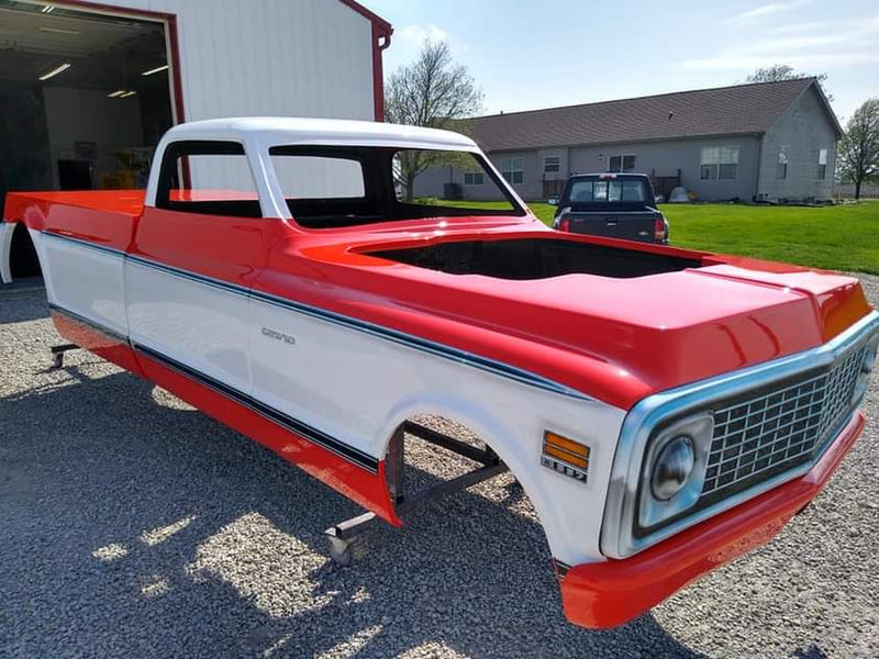 Tamco Paint GM Hugger Orange in 1972 Chevy C10