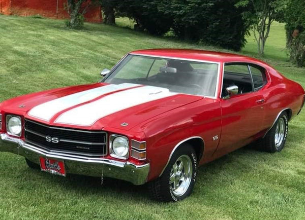 Tamco Paint GM Pull Me Over Red in 1971 Chevrolet Chevelle SS