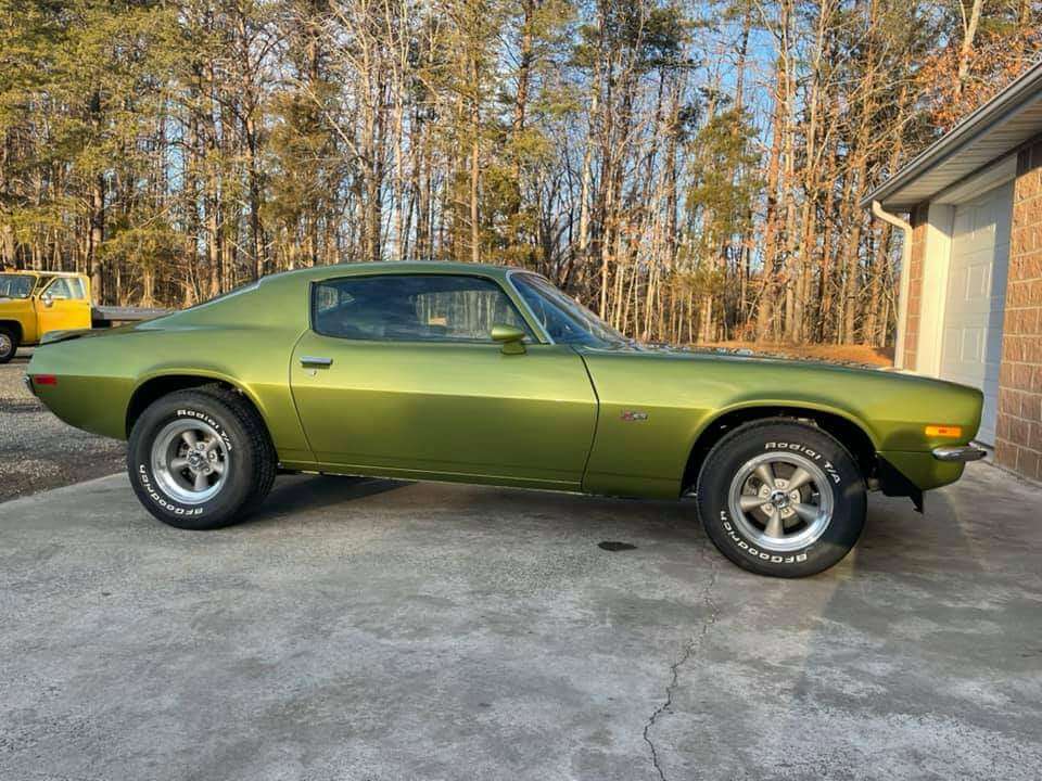 Tamco Paint GM Citrus Green Metallic in 1970 Chevrolet Camaro