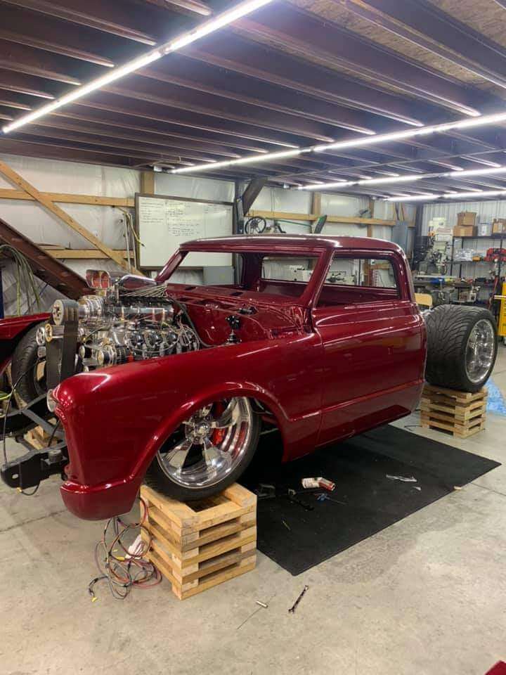 Tamco Paint Rock-It-Red in 1971 Chevrolet C10 Truck