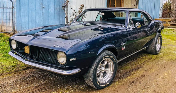 Tamco Paint Ford Antimatter Blue in 1968 Chevrolet Camaro