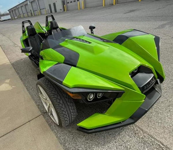 Tamco Paint Sublime Green in 2016 Polaris Slingshot