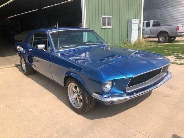 Tamco Paint Ford Acapulco Blue Metallic on 1967 Ford Mustang Coupe