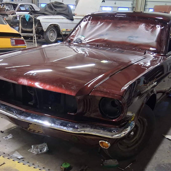 FORD VINTAGE BURGUNDY | NICK SHEEDER | 1966 FORD MUSTANG
