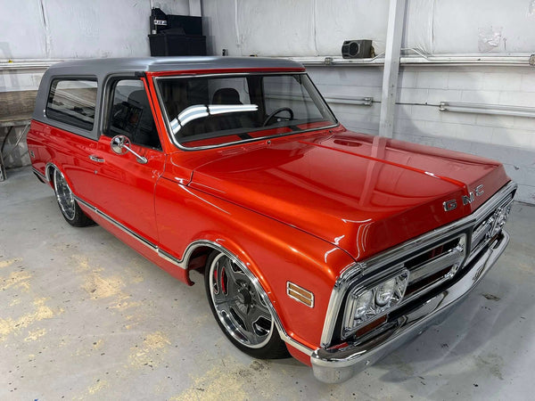 Tamco Paint GM Inferno Orange Pearl in GMC Jimmy