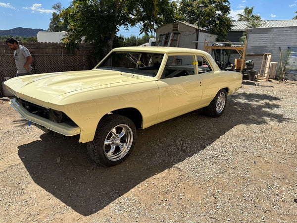 Tamco Paint GM Lemonwood Yellow AGSS in 1966 Chevrolet Chevelle 300