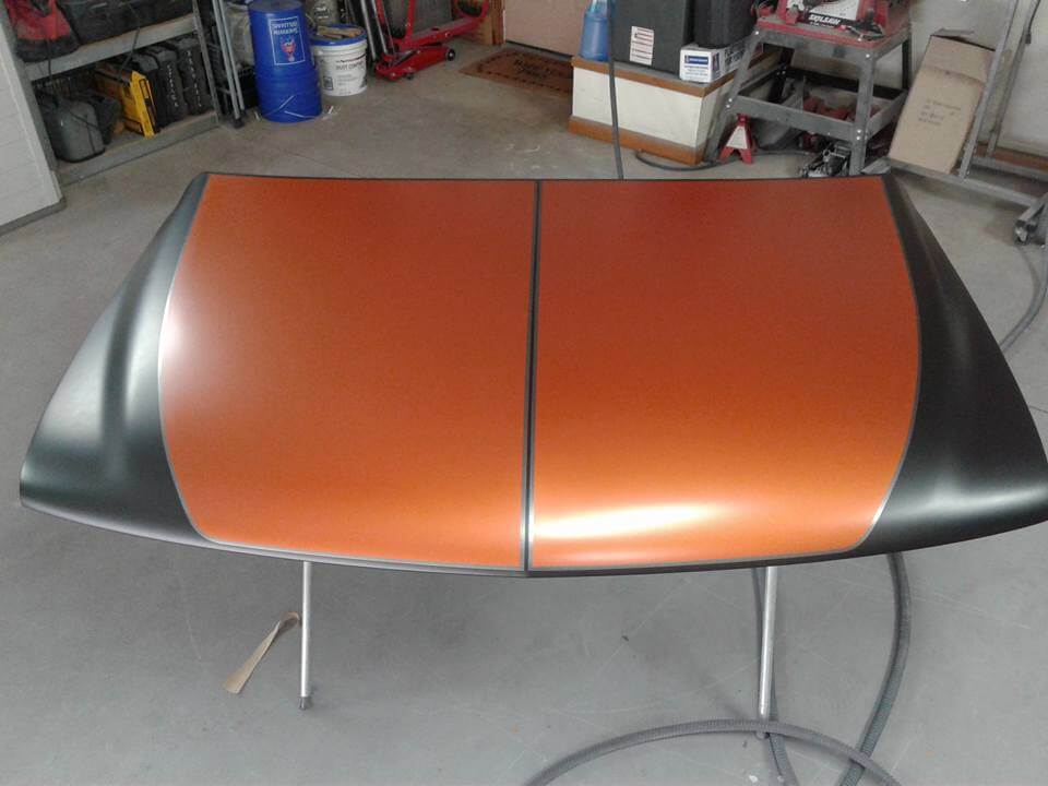 Tamco Paint Galactic Grey 2.0 on Car Hood