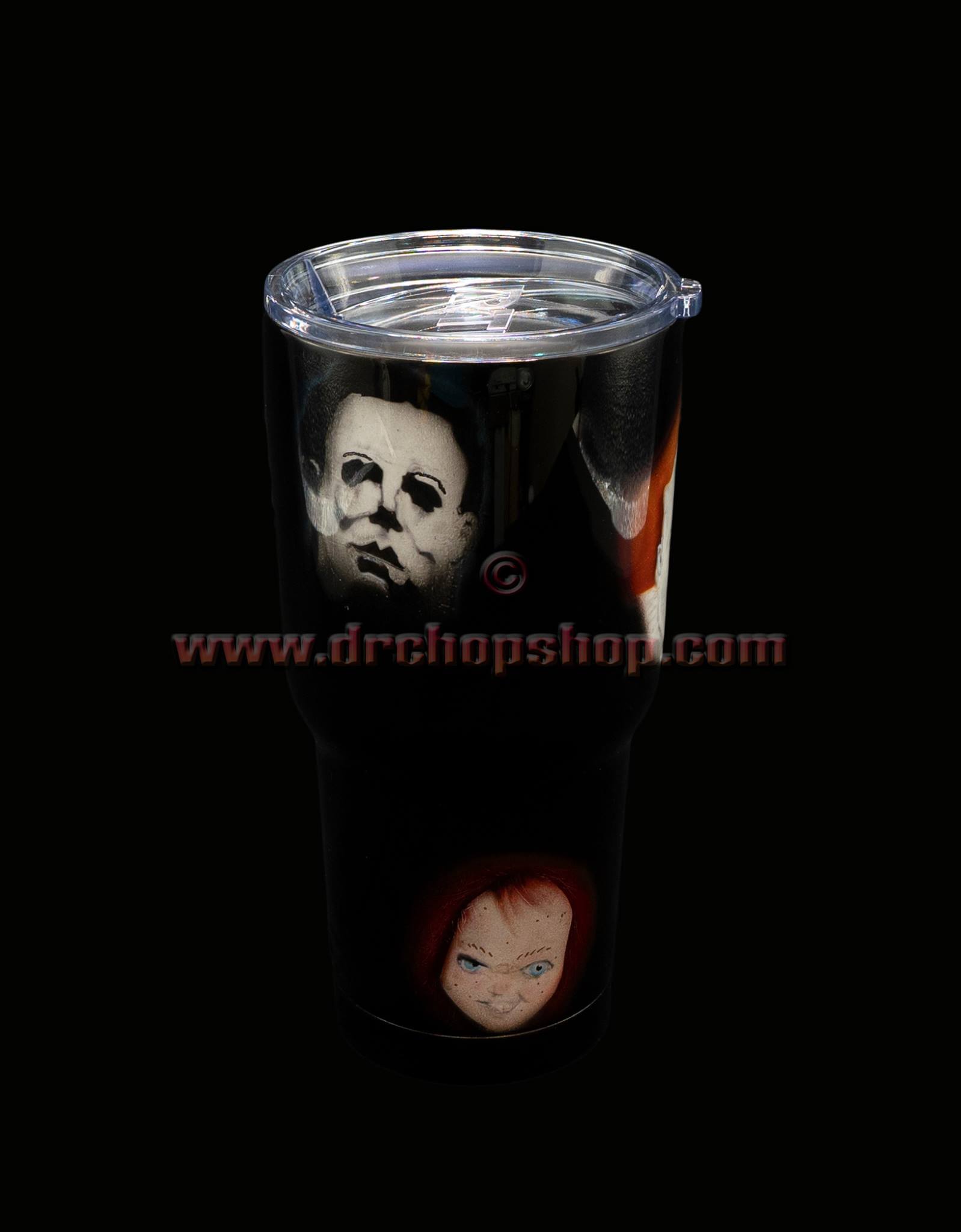 Tamco Paint HB9900 Jet Black Basecoat on RTIC Tumbler