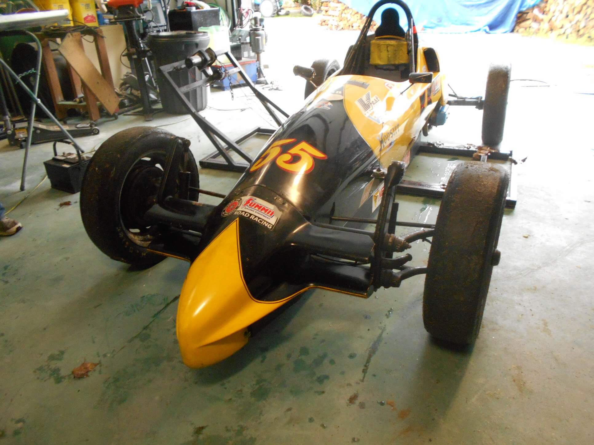 Tamco Paint HB9900 Jet Black Basecoat on 1996 Caracal D