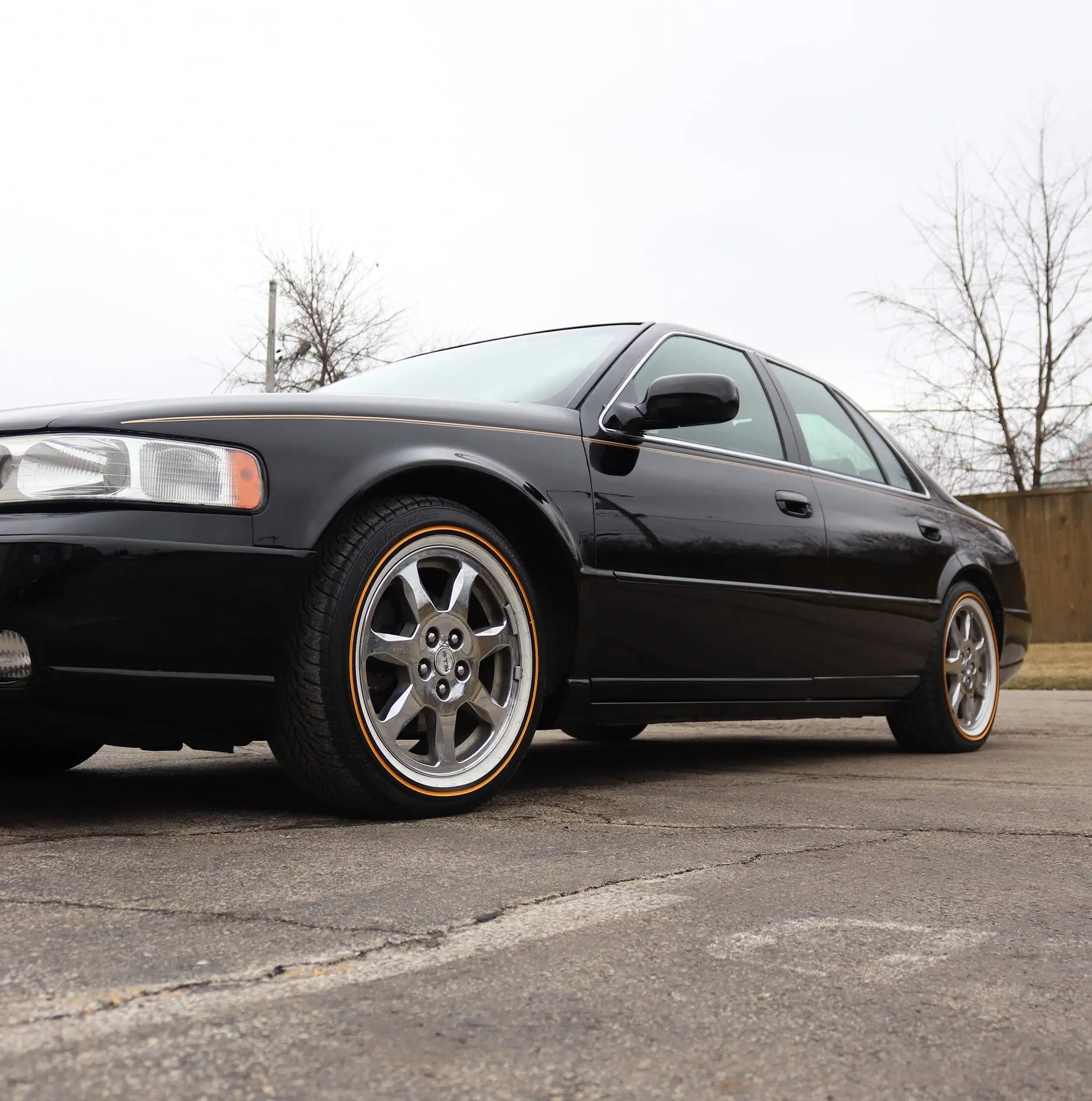 Tamco Paint HB9900 Jet Black on Cadillac Seville