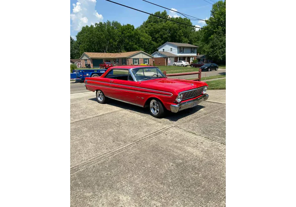 Tamco Paint HB9902 Bright Red Basecoat in 1964 Ford Falcon