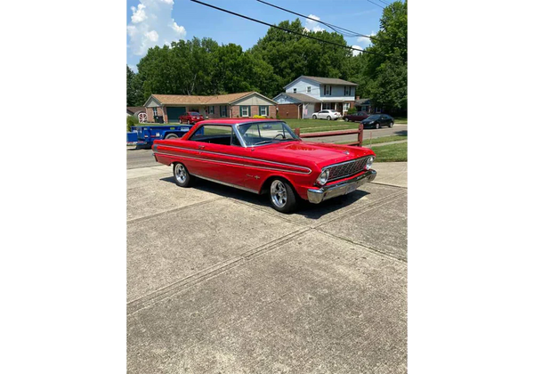 Tamco Paint HB9902 Bright Red Basecoat in 1964 Ford Falcon