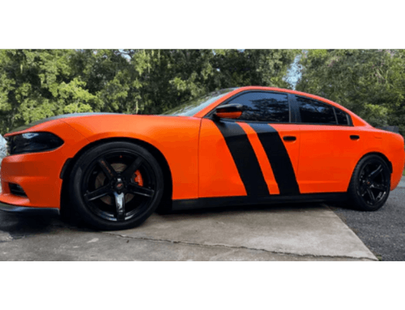 Tamco Paint HB Chassis Black in 2018 Dodge Charger RT - Wheels/Rims