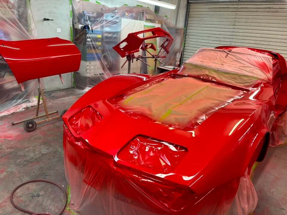 Tamco Paint HC2104 High Solid Clearcoat on Chevrolet Corvette