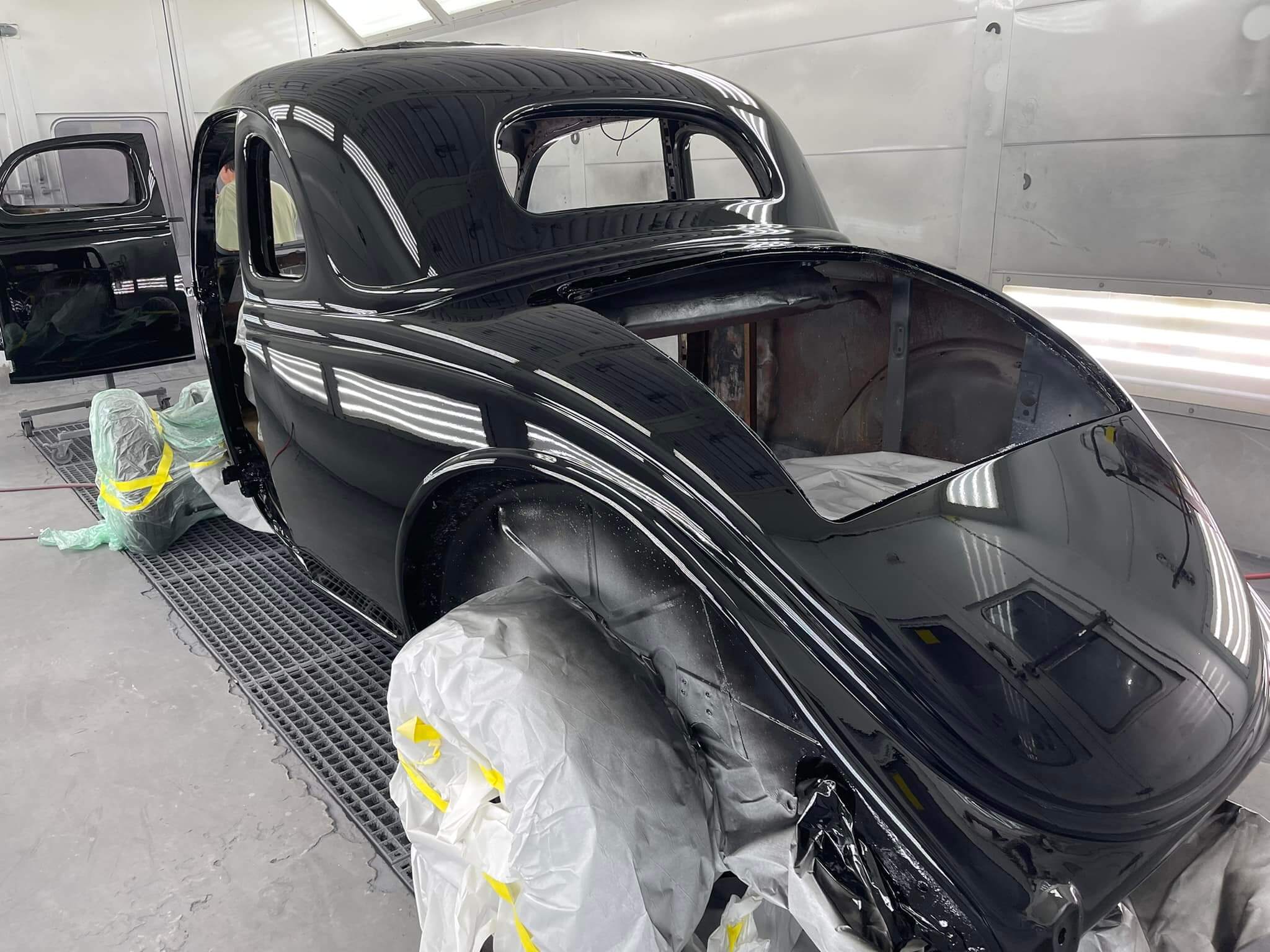 Tamco Paint HC2021 High Solids Clearcoat on Ford Coupe