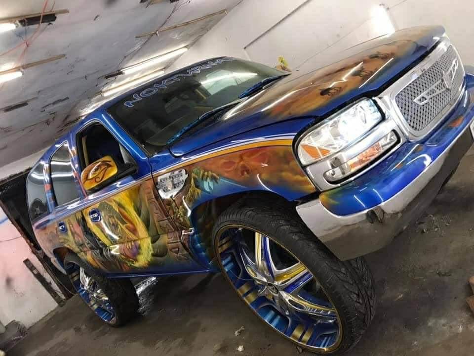 Tamco Paint HC2104 High Solids Clearcoat on Cadillac Escalade