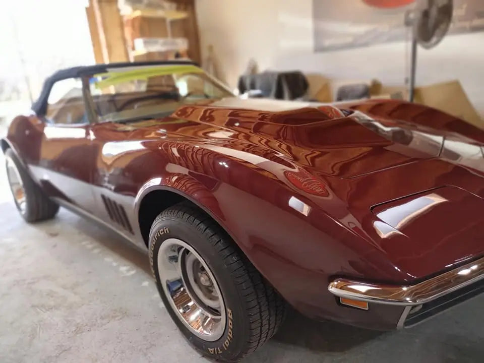 Tamco Paint HC2104 High Solids Clearcoat Kit on 1960 Chevrolet Corvette C3