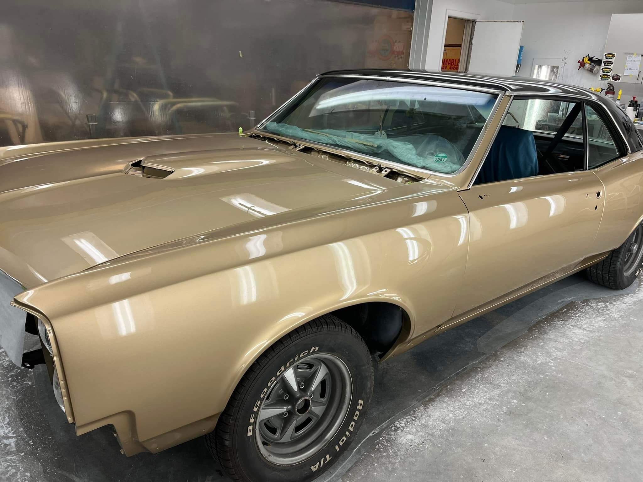Tamco Paint HC2104 High Solids Clearcoat on 1967 Pontiac GTO