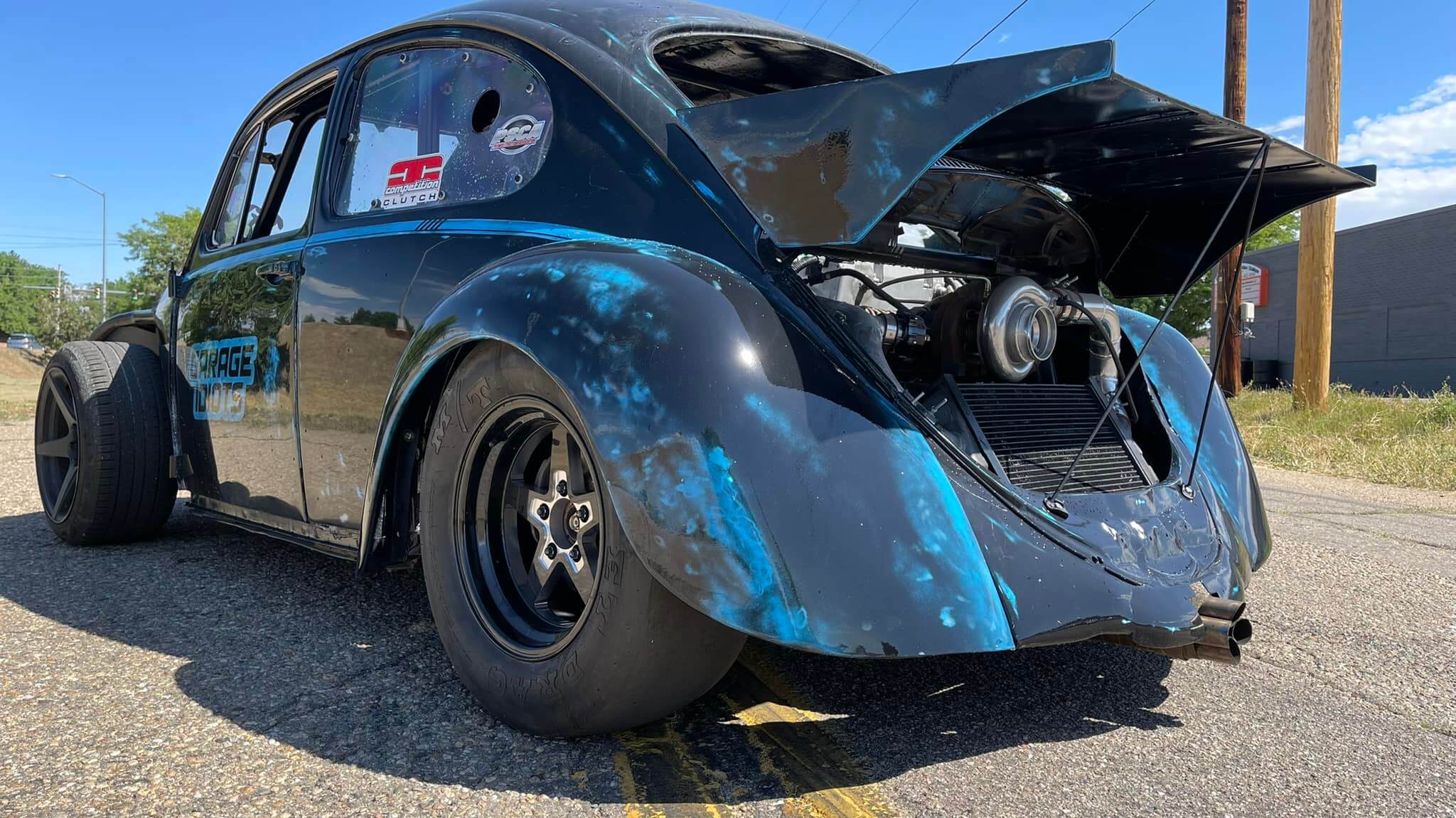 Tamco Paint HC2104 High Solids Clearcoat on Volkswagen Beetle