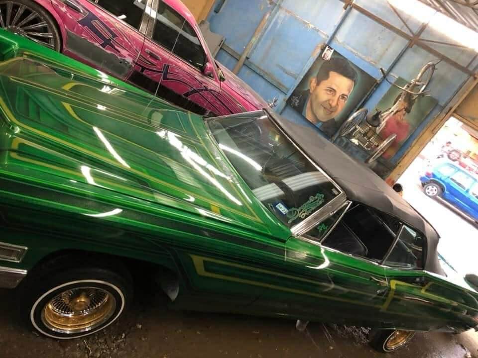 Tamco Paint HC2104 High Solids Clearcoat on 1972 Cadillac Coupe De Ville Lowrider