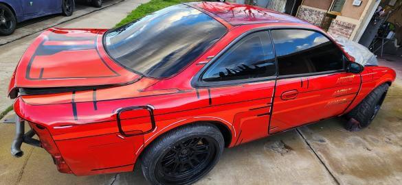 Tamco Paint HC2104 High Solids Clearcoat on Nissan 240SX