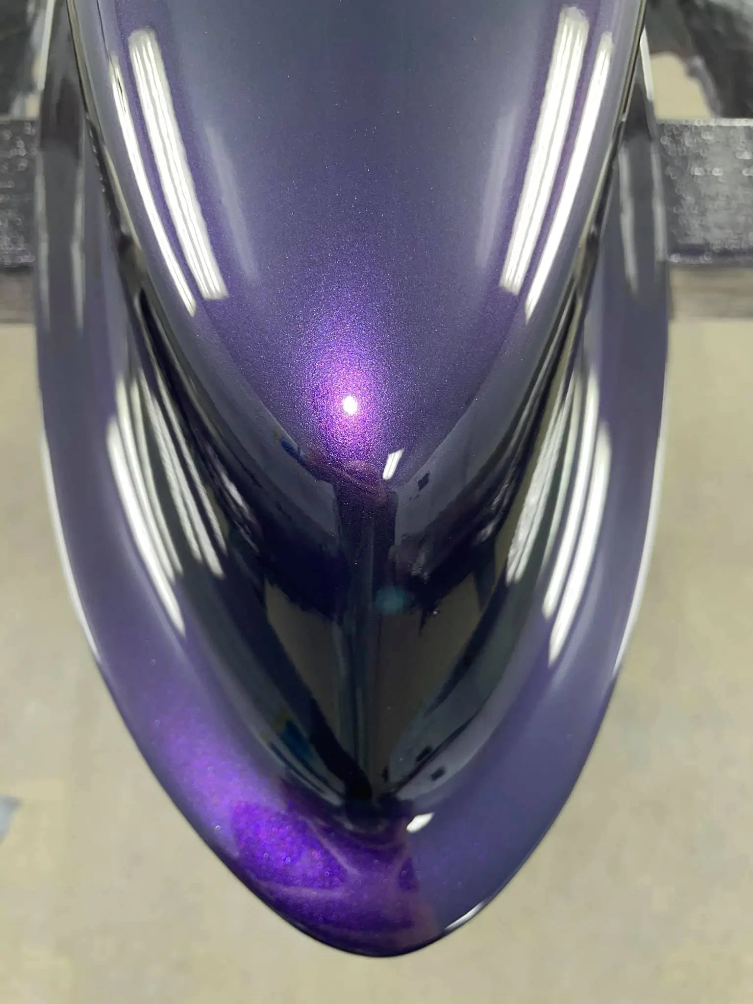 Tamco Paint HC4100 Glamour Clearcoat Kit on Drag Race Car 