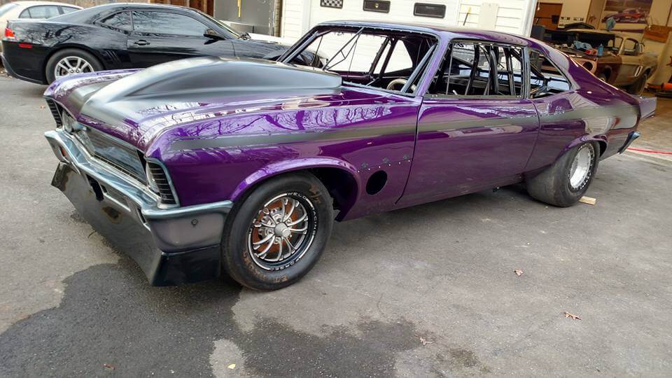 Tamco Paint HC4100 Glamour Clearcoat on Chevrolet Nova