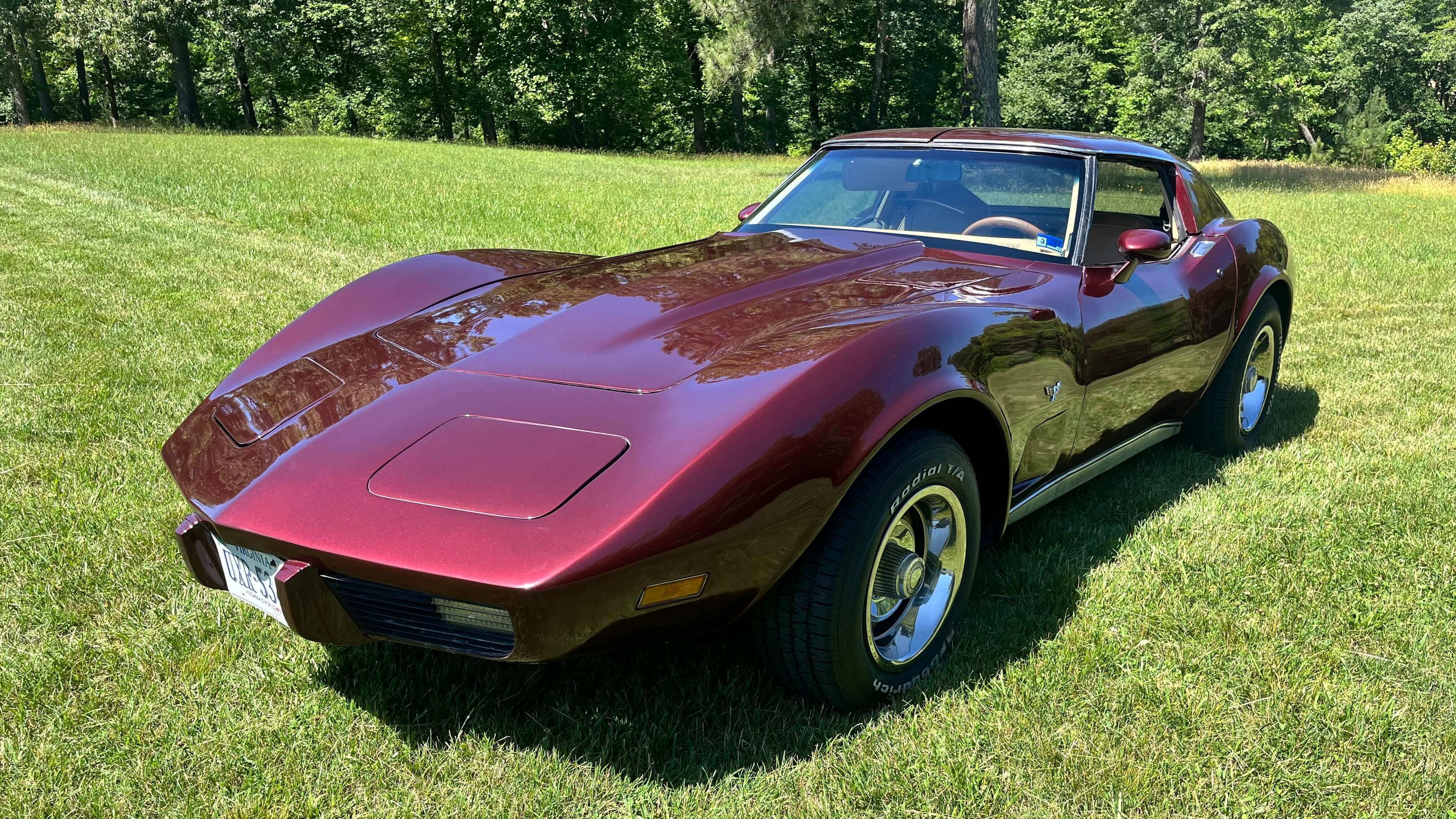 Tanco Paint HC4100 Glamour Clearcoat on 1977 Chevrolet Corvette