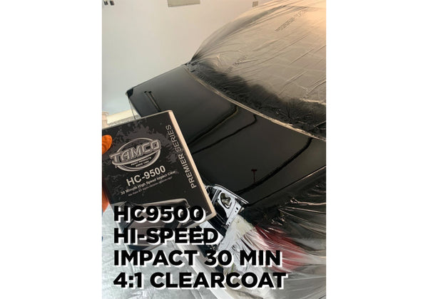 HC9500 HI-SPEED IMPACT 30 MIN 4:1 CLEARCOAT PROJECT PHOTOS