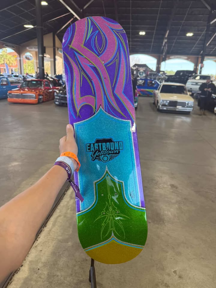 Tamco Paint HC9500 HI-Speed Impact 30 Min Clearcoat Kit in Skateboard Deck