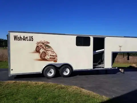 Tamco Paint HP5310 Grey DTM Primer in 28FT Hauler