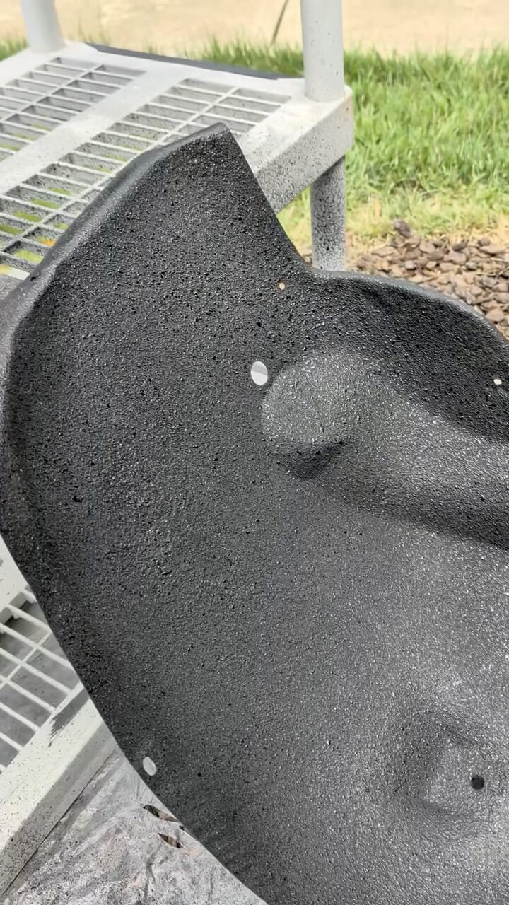 Tamco Paint HP661 Grey DTA Epoxy (Direct to Anything) Kit on Wheel Wells