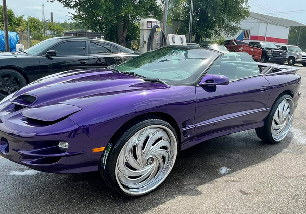 Tamco paint Violent Violette in 2002 Pontaic Firebird